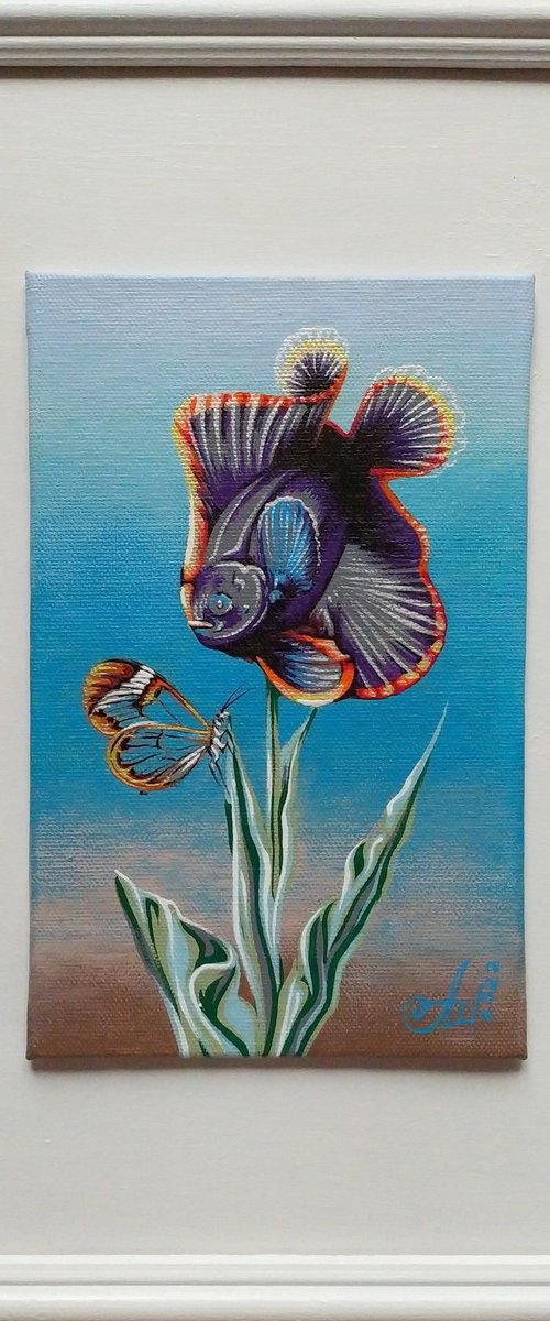 Surrealistic garden by Anna Shabalova