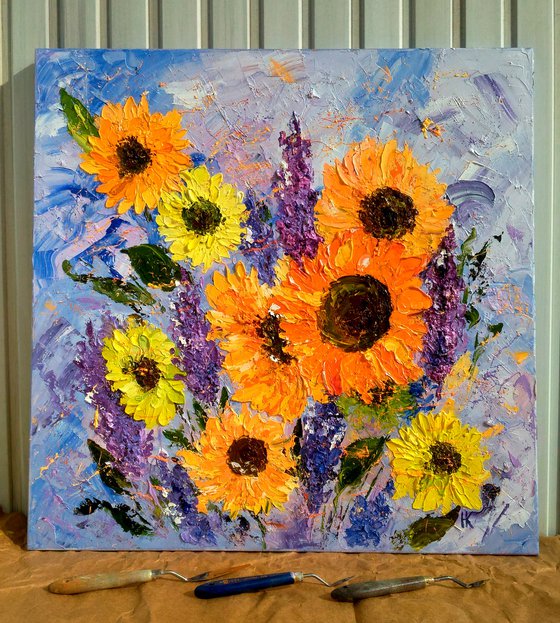 Sunflowers Oil Painting