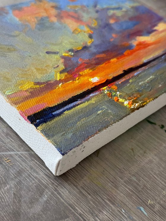 The Day Let Go Painting