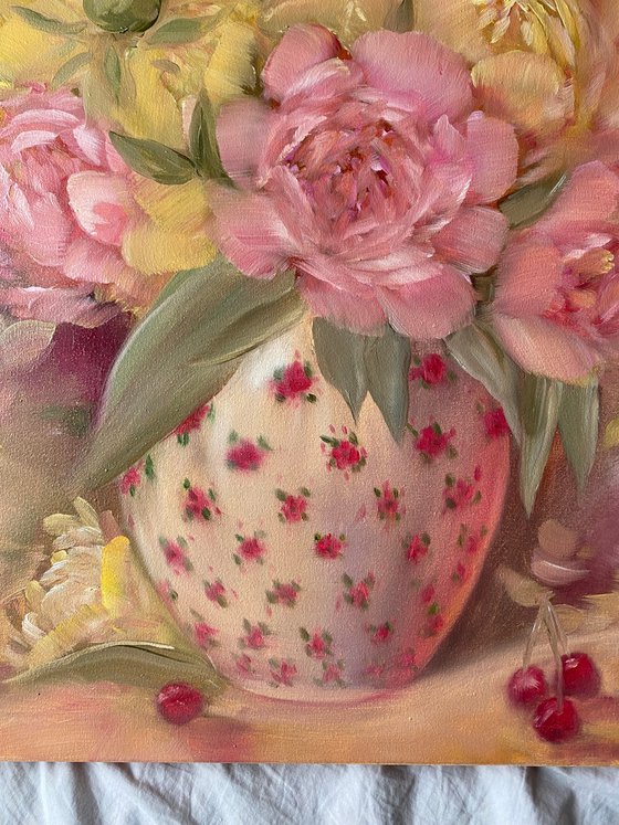 Peonies in the Vase