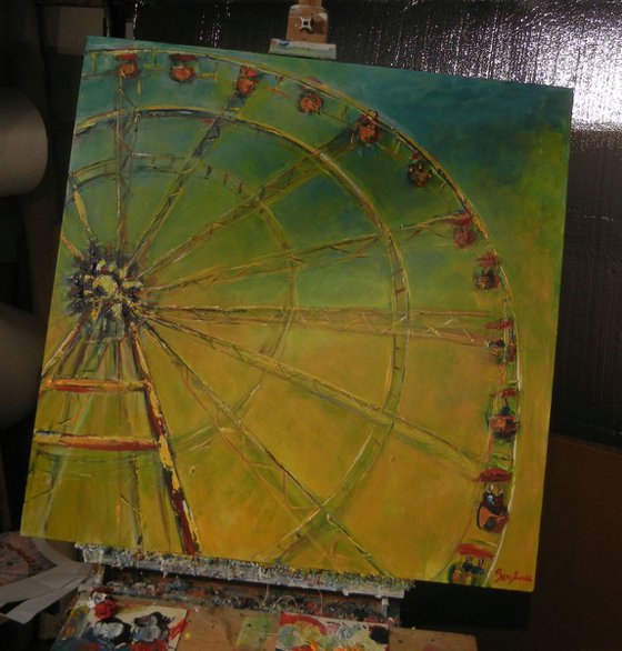 Ferris Wheel II 36x36