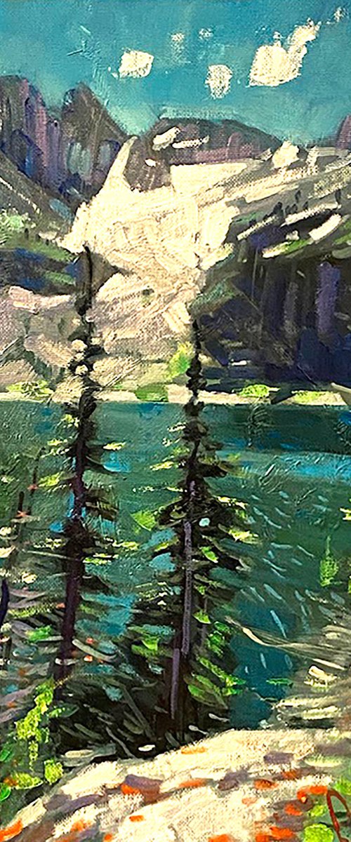 Canyon Creek Lake, CA #2 by Paul Cheng