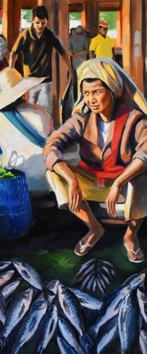 The market in Cambodia by Serghei Ghetiu