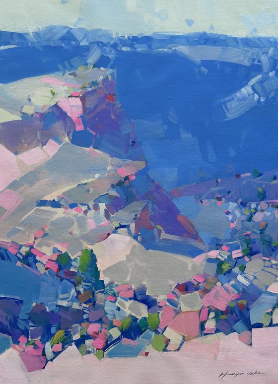 Beyond the Azure Canyons