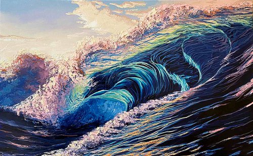 Power of ocean by Elena Adele Dmitrenko