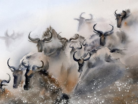 Wildebeest migration