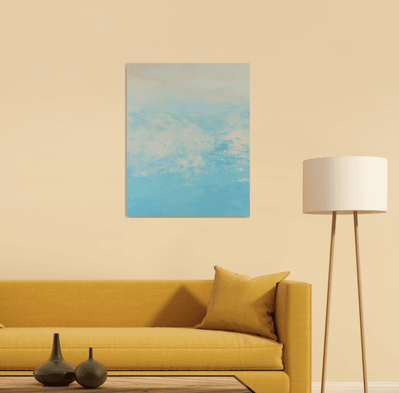 Summer Blue - Modern Abstract Seascape