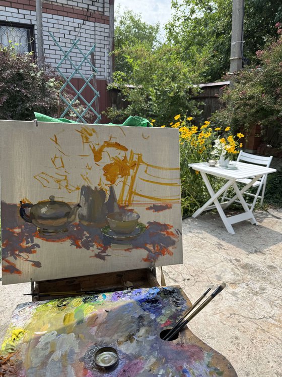 Morning Tea in the Garden