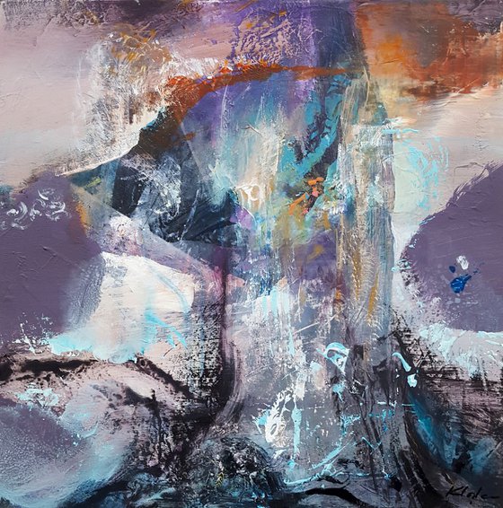 series " Beyond the Inside " / " Rising to the light " mindscape oneiric art by O KLOSKA