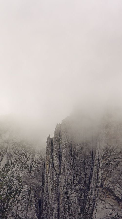 mountains and fog by Nikola Lav Ralevic