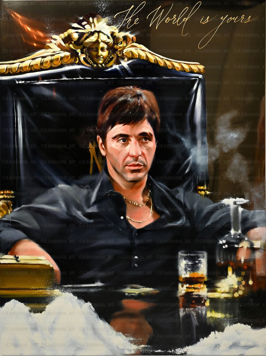 Tony Montana by Daria Kolosova