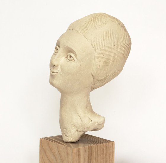 Yong: ceramic portrait sculpture