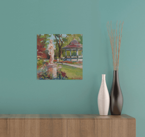 Public gardens, pleinair