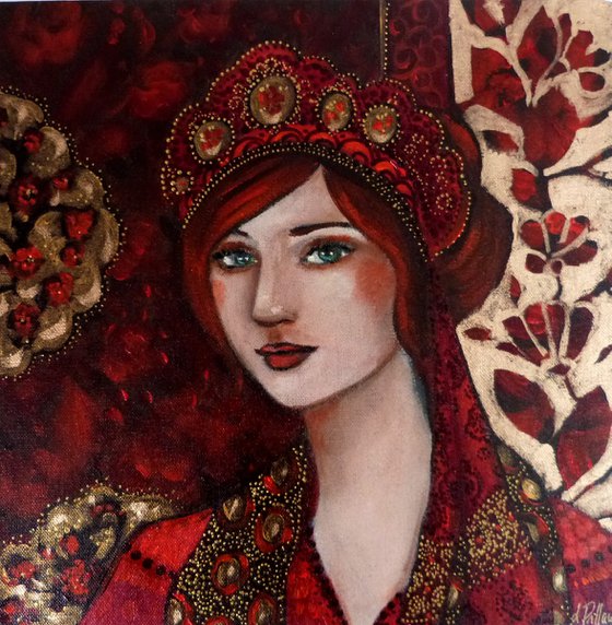 The tawny diva 30x30cm