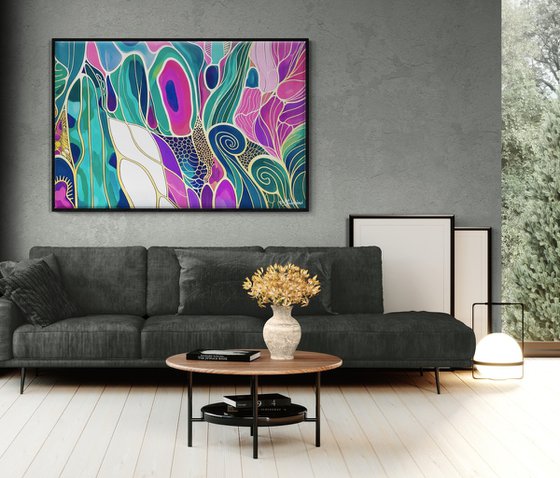 Jazz Style Flowers #14