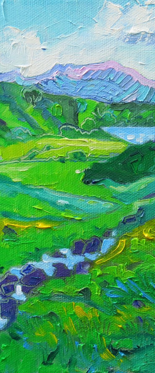 Mountain Stream, Lake District Landscape by Mary Kemp