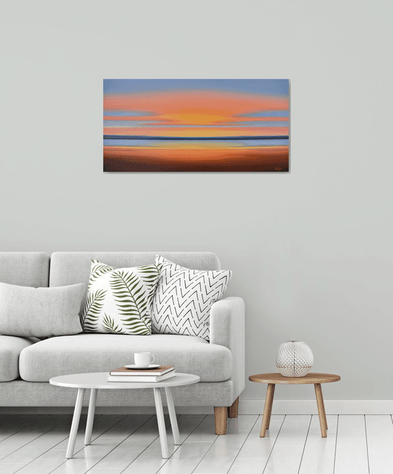 Radiant Sky - Abstract Beach