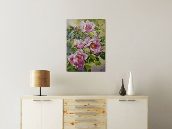 PINK PEONIES#4