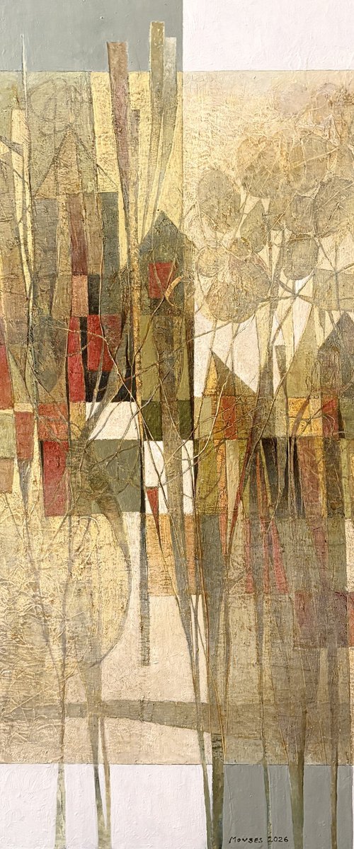 Between Houses and Trees by Movses Poghosyan