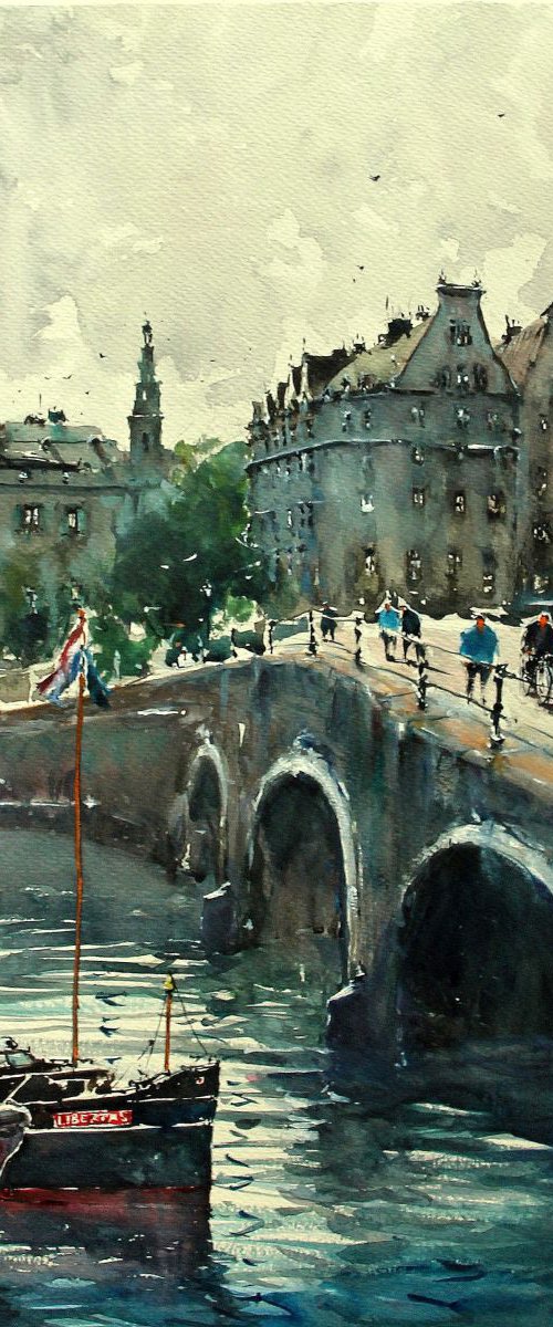 Amsterdam Canals II by Maximo Damico