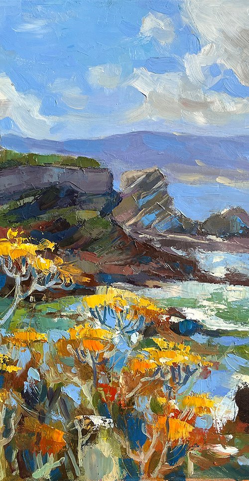 Wildflowers by the Atlantic by Elena Recondo