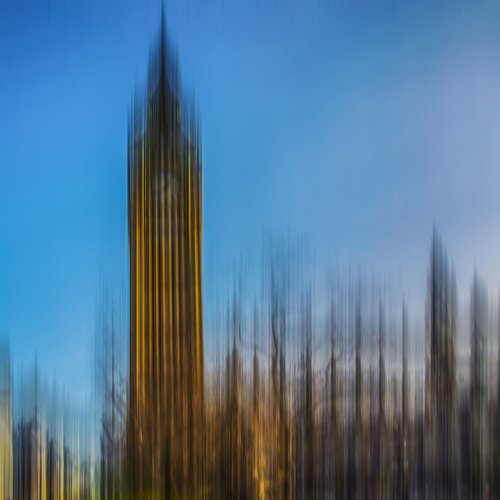 Abstract London: Big Ben by Graham Briggs