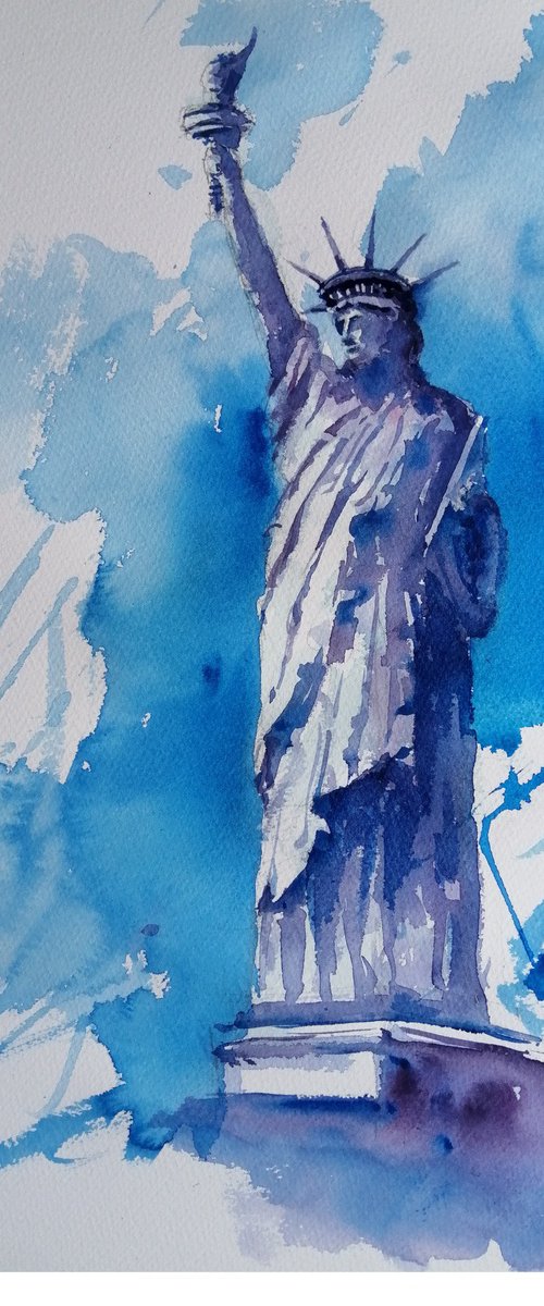 the Statue of Liberty 3 by Giorgio Gosti