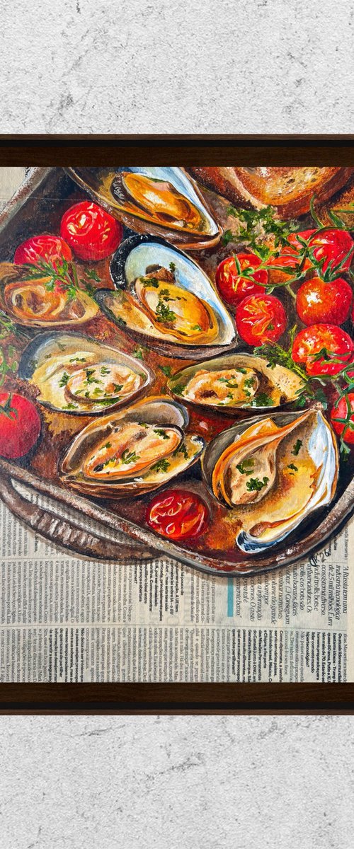 Evening Edition: Mussels by Irina Kurganskaya