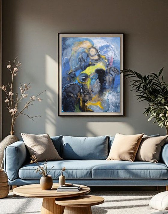 black blue and yellow