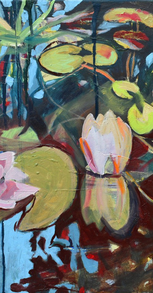 The last water lillies by Hilde Hoekstra