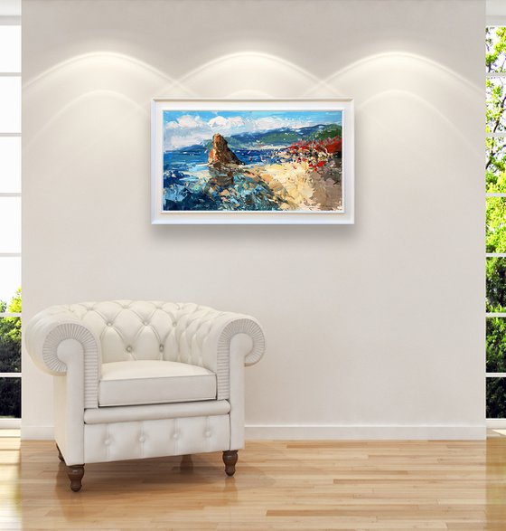 Monterosso Cinque Terre - Italian Sea Art