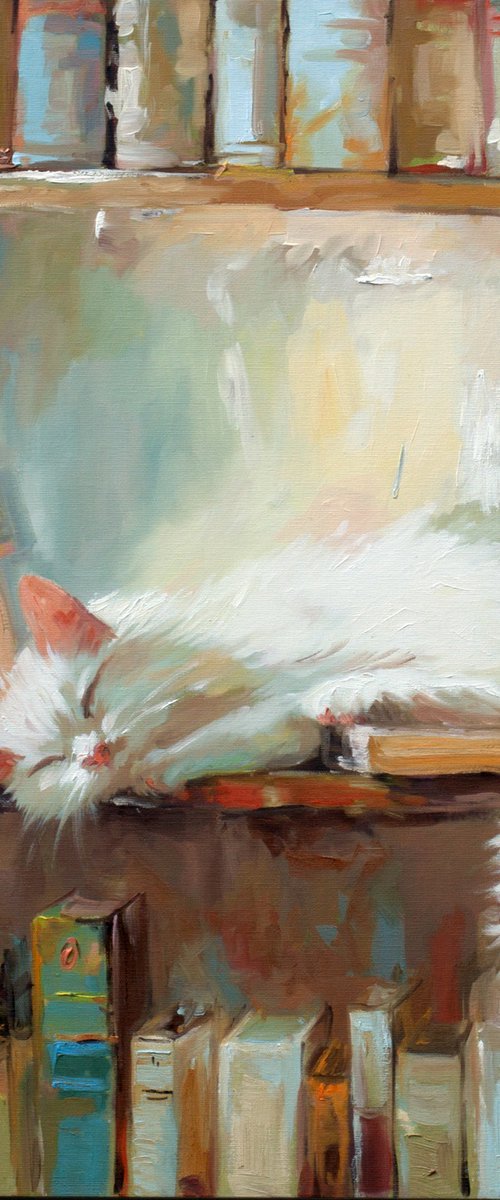 Siesta Among the Books by Alexandr Klemens