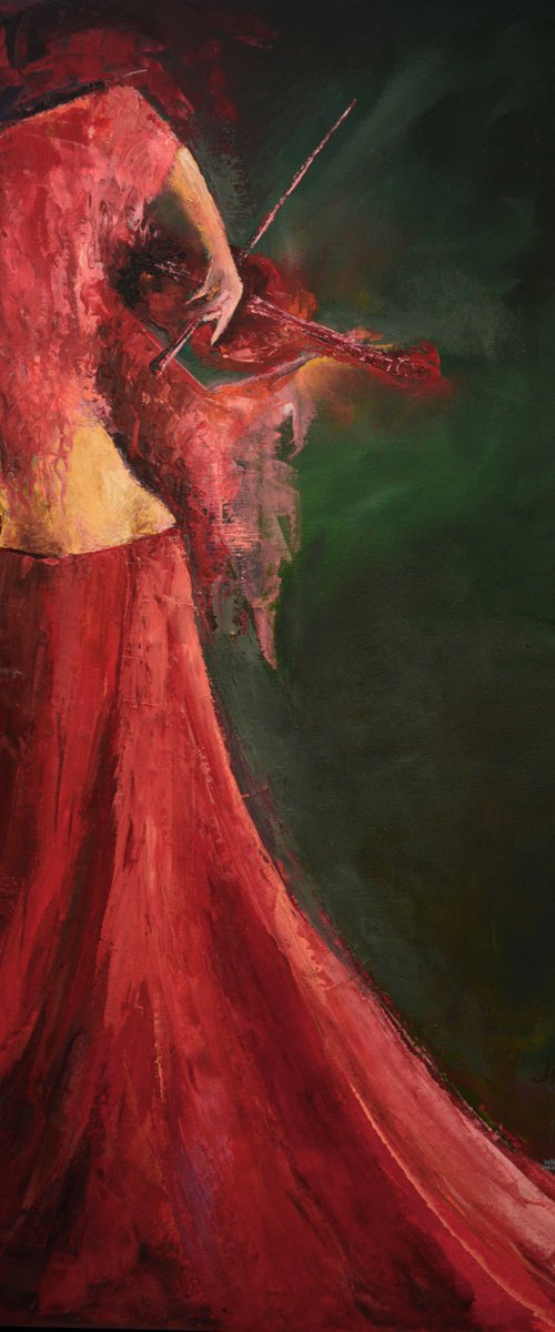 "The Red Violin" by Mihaela Ionescu
