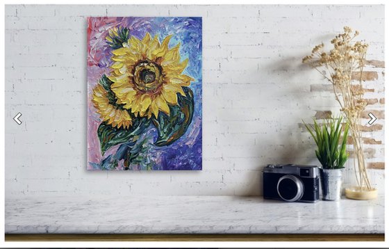 That Sunflower from the Sunflower State by OLena Art