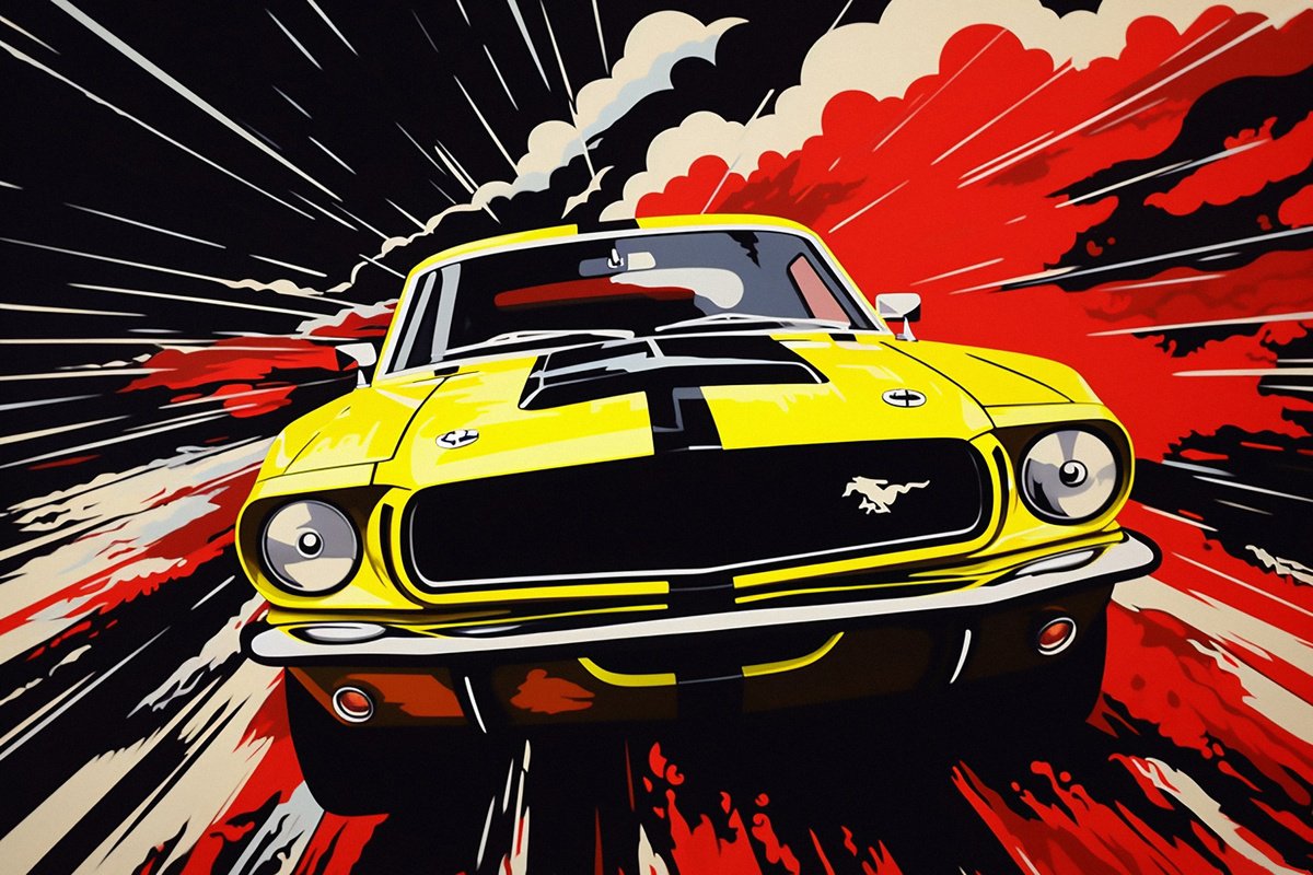 Urban And Pop Acrylic Painting , Death Proof By Kosta Morr, 71 X 47, Artwork For Sale On Artfinder