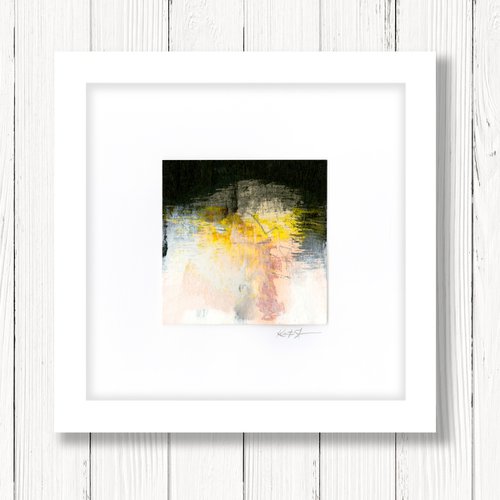 The Journey Continues 33 - Framed Mixed Media Abstract Painting by Kathy Morton Stanion by Kathy Morton Stanion