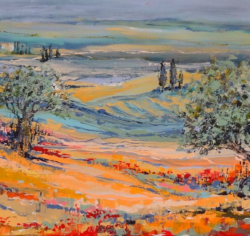 Blue Valley by IneLouise Mourick