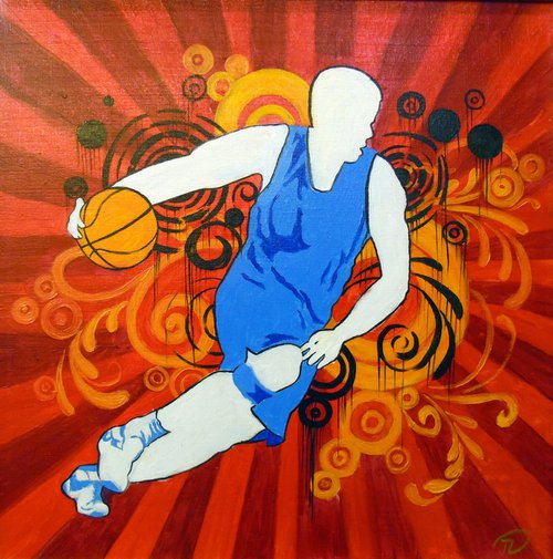 Basketball player by Tatyana Ambre