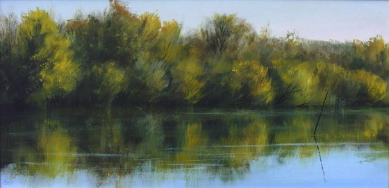 "Reflection on the river"