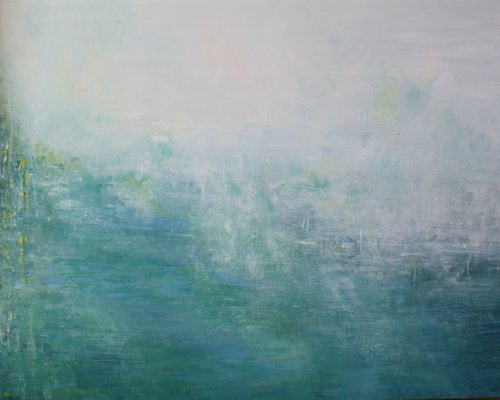 Calm Blue Green Sea by Therese O'Keeffe