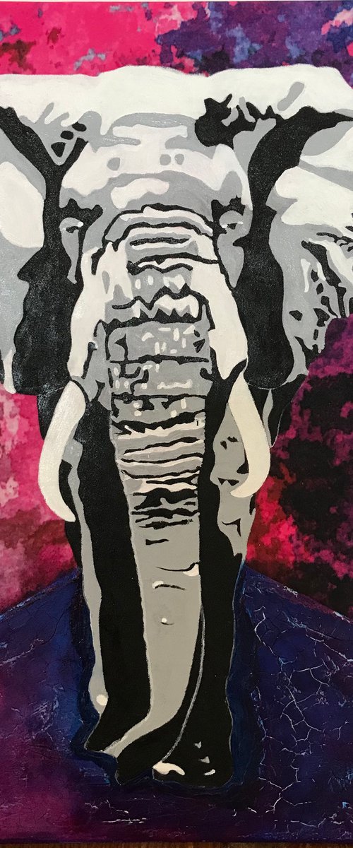 Majestic Elephant #7 by Lucyanne Terni