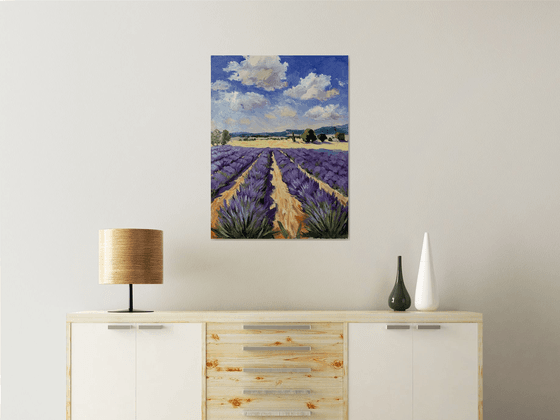 Tuscan Lavender Fields.