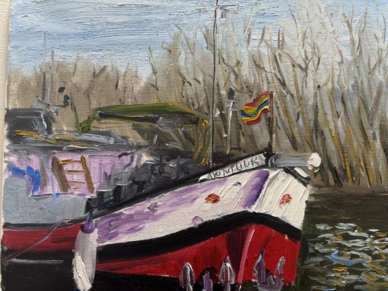 The Houseboat on the Canal