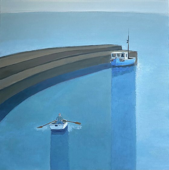 Fishing Boat and Tender