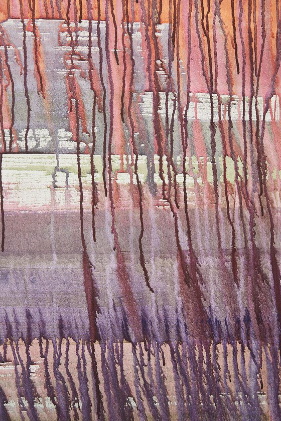 Autumn / Green Magenta Orange Purple