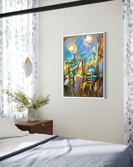 Mystique Large Painting