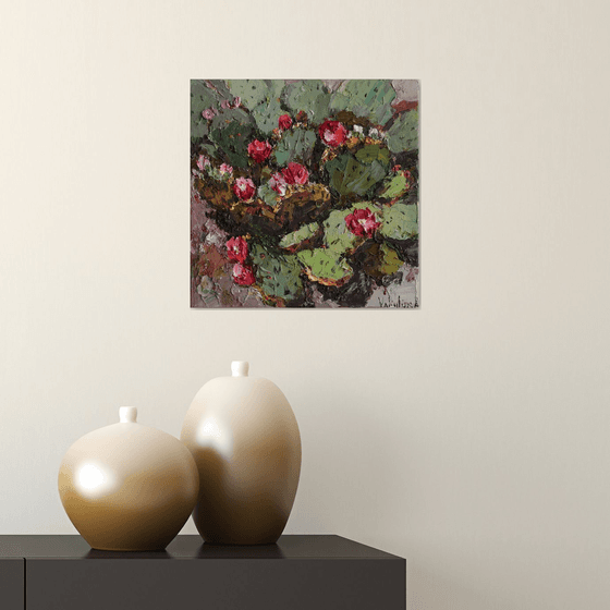 Blooming Cactus