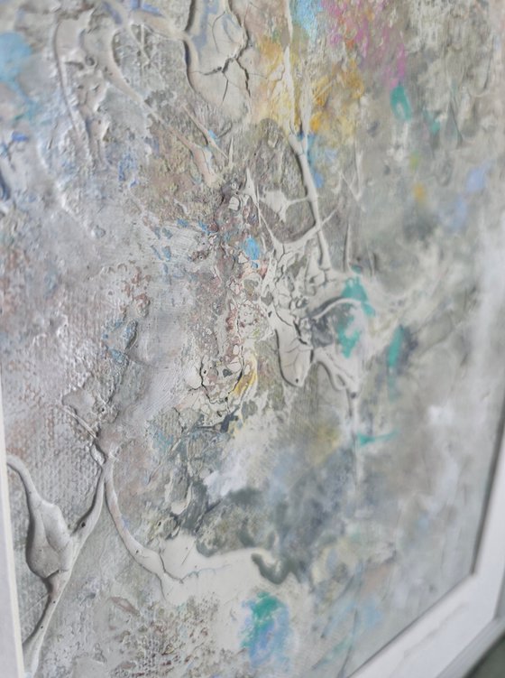 White Little Story XVI Diptych