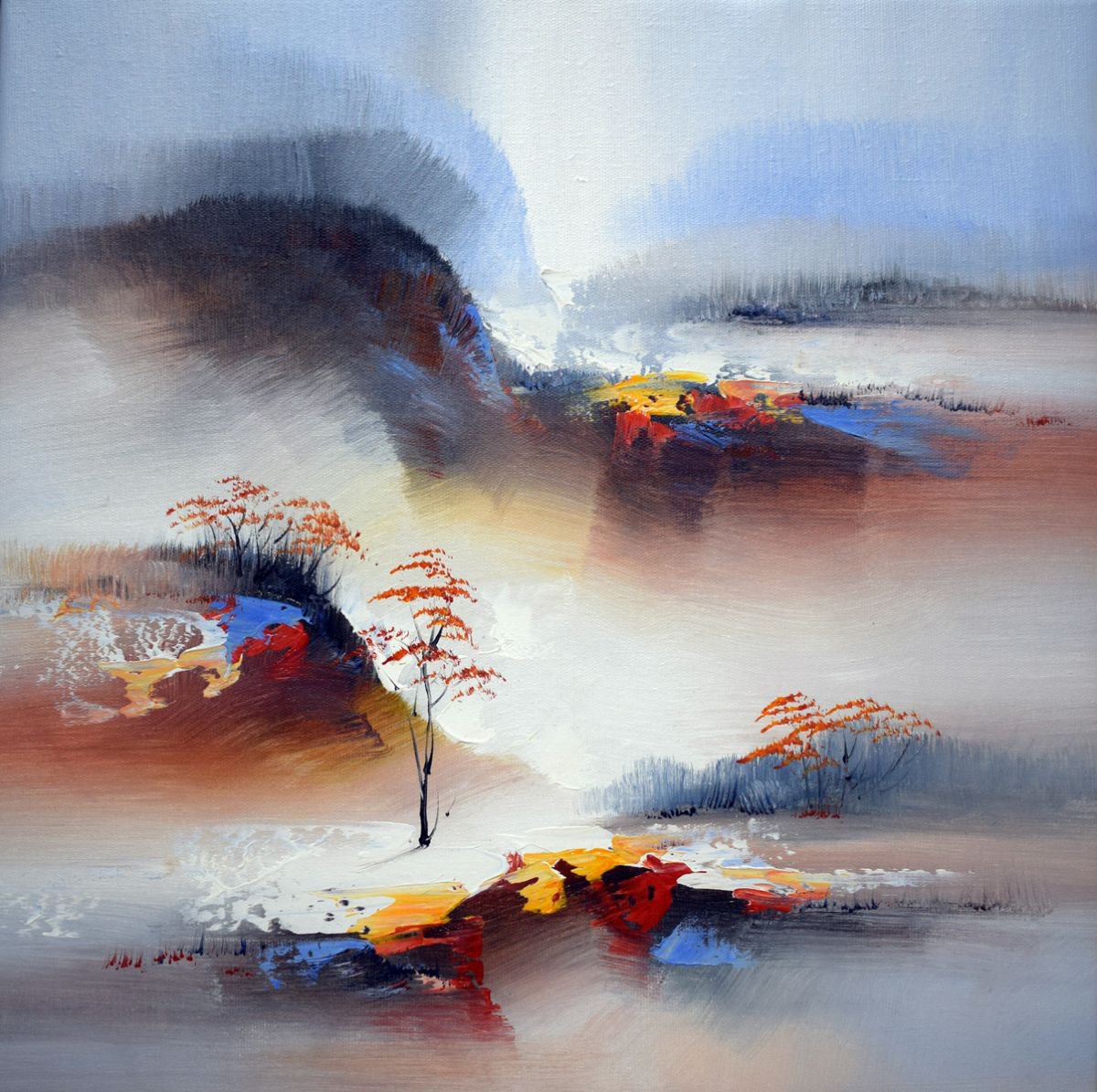 Abstract Landscape by David Rosh