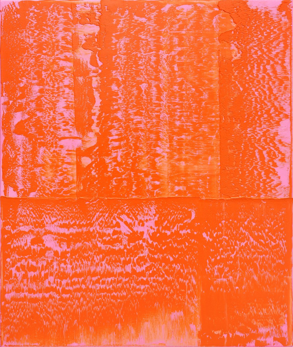 Abstract Oil Painting By Nataliia Sydorova, 22 X 26", Composition ?18, Original Artwork